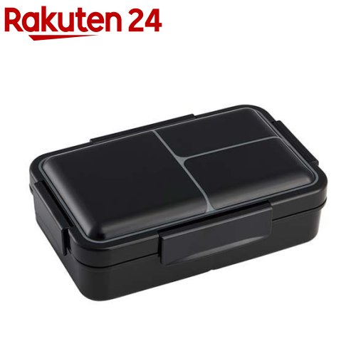 お弁当箱 850ml パッキン一体型 4点ロックフタ ブラック PALT9AG(1個)