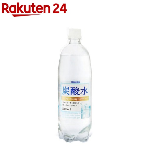 サンガリア 炭酸水(1L*12本入)[炭酸水]