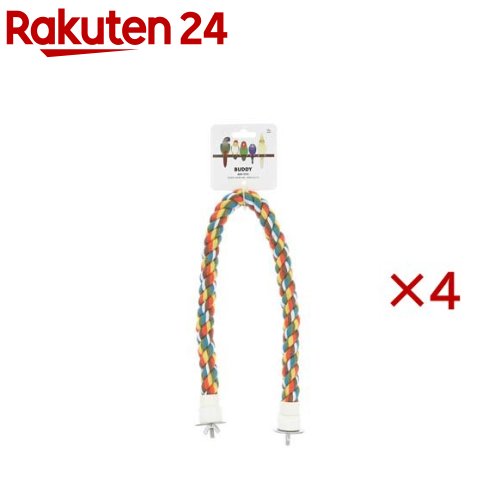 ループ バディ コットンロープ パーチ M(4セット)