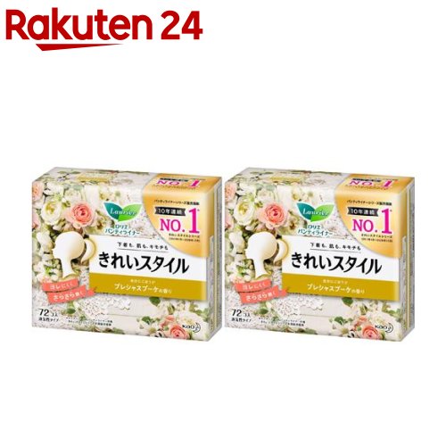 ロリエ きれいスタイル プレシャスブーケの香り(72コ入*2コセット)【ロリエ】