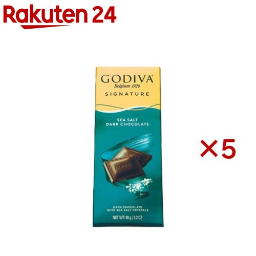 ゴディバ タブレット ダークシーソルト(90g×5セット)