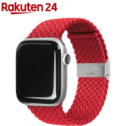 EGARDEN Apple Watch 40mm／38mm用 LOOP BAND レッド(1個)【EGARDEN】