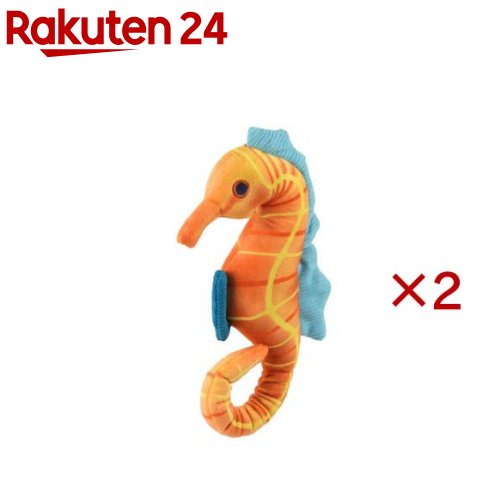 お店TOP＞ペット用品＞犬用品(グッズ)＞犬用おもちゃ・玩具(犬・遊)＞ぬいぐるみ(犬用)＞プレイ オーシャンバディーズ シーホース (2セット)【プレイ オーシャンバディーズ シーホースの商品詳細】●コーラルバロー、コーラルフィッシュ、アングラーフィッシュ、シーホース、パファーフィッシュのオーシャンバディーズの仲間が勢ぞろいしたセットだよ！●ベロア製で肌触りがよく、スクィーカーやカサカサ音が鳴る素材を使用し、遊び飽きない工夫が凝らされています。●形や触り心地だけではなく、作り方にもこだわっており、子供用品と同等の品質基準で生産しています。●少しでも丈夫な作りにするために、生地は2枚重ねにし、縫い目もダブルステッチ(2度縫い)を手作業でしています。●クッション材には再生ペットボトル繊維を使用したおもちゃです。●また、洗濯機で丸洗いができるので衛生的です。【規格概要】材質：素材：ベロア(ポリエステル100％)、オリジナル再生ペットボトル繊維寸法：17×28.7×4.4cm、76g【注意事項】・洗濯機で丸洗いが可能です。デリケートな商品のため、洗濯ネットをご使用になることをお勧めします。・お洗濯後は直射日光を避け、しっかりと乾燥させてください。・誤飲やいたずらを防ぐため飼い主様の目の届く場所で使用し、壊れかけた場合は直ちに使用を中止し新しいものに交換してください。・このおもちゃは食べられません。また子供用おもちゃではありません。・おもちゃを投げて遊ぶときは、周囲の安全を十分に確認してください。【原産国】中国【発売元、製造元、輸入元又は販売元】ルークランこちらの商品は、ペット用の商品です。※説明文は単品の内容です。リニューアルに伴い、パッケージ・内容等予告なく変更する場合がございます。予めご了承ください。・単品JAN：840279505109ルークラン267-0067 千葉市緑区あすみが丘東1-13-12043-205-1024広告文責：楽天グループ株式会社電話：050-5577-5043[犬用品]