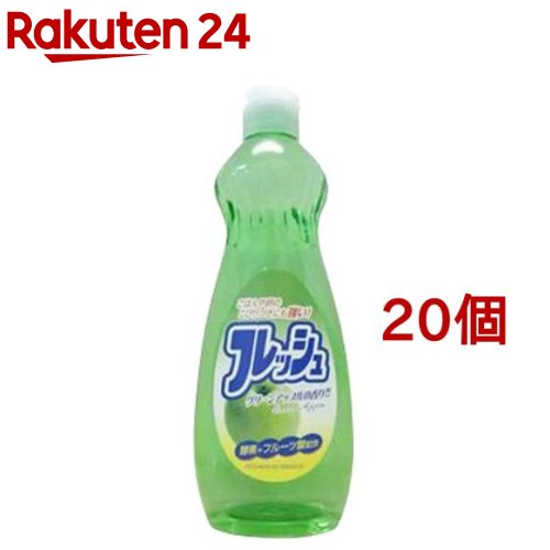 フルーツ酸配合 フレッシュアップル 本体(600ml*20個セット)