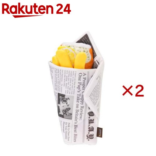 お店TOP＞ペット用品＞犬用品(グッズ)＞犬用おもちゃ・玩具(犬・遊)＞ぬいぐるみ(犬用)＞プレイ インターナショナルクラシック フィッシュアンドチップス (2セット)【プレイ インターナショナルクラシック フィッシュアンドチップスの商品詳細】●取り外し可能なカシャカシャ音のするタラとキュッキュッと鳴るフライドポテトが付いた、フィッシュ＆チップスをイメージしたこのおもちゃは、愛犬を夢中にさせること間違いなし。●柔らかくて遊び心のある新聞紙に包まれており、愛犬がボール遊びをしている時も、ちょっとかじりたい時も、このおもちゃはいつでも新鮮で楽しい気分にさせてくれます！●ベロア製で肌触りがよく、スクィーカーやカサカサ音が鳴る素材を使用し、遊び飽きない工夫が凝らされています。●形や触り心地だけではなく、作り方にもこだわっており、子供用品と同等の品質基準で生産しています。●少しでも丈夫な作りにするために、生地は2枚重ねにし、縫い目もダブルステッチ(2度縫い)を手作業でしています。●クッション材には再生ペットボトル繊維を使用したおもちゃです。●また、洗濯機で丸洗いができるので衛生的です。【規格概要】材質：素材：ベロア(ポリエステル100％)、オリジナル再生ペットボトル繊維寸法：9.5×31.7×8cm、94g【注意事項】・洗濯機で丸洗いが可能です。デリケートな商品のため、洗濯ネットをご使用になることをお勧めします。・お洗濯後は直射日光を避け、しっかりと乾燥させてください。・誤飲やいたずらを防ぐため飼い主様の目の届く場所で使用し、壊れかけた場合は直ちに使用を中止し新しいものに交換してください。・このおもちゃは食べられません。また子供用おもちゃではありません。・おもちゃを投げて遊ぶときは、周囲の安全を十分に確認してください。【原産国】中国【発売元、製造元、輸入元又は販売元】ルークランこちらの商品は、ペット用の商品です。※説明文は単品の内容です。リニューアルに伴い、パッケージ・内容等予告なく変更する場合がございます。予めご了承ください。・単品JAN：840279505000ルークラン267-0067 千葉市緑区あすみが丘東1-13-12043-205-1024広告文責：楽天グループ株式会社電話：050-5577-5043[犬用品]