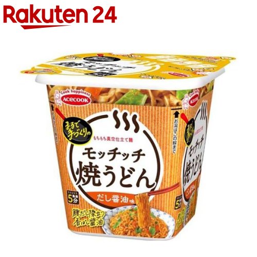 エースコック 焼うどんモッチッチ だし醤油味(12個入)【エースコック】のサムネイル