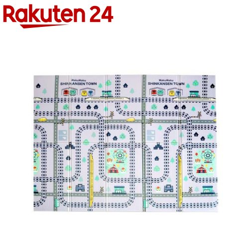 お店TOP＞ベビー＆キッズ＞寝具・室内用品(子供用)＞ベビー用室内具・家具＞ベビープレイマット＞新幹線おりたたみプレイマット (1個)【新幹線おりたたみプレイマットの商品詳細】●やわらか素材で赤ちゃんに優しい、リバーシブルで使えるベビーマットです。●厚み1cmのマットが衝撃を吸収し、防音効果もあります。●防水仕様なのでお手入れは拭くだけで簡単にできます。●折りたたみしやすい折筋つきで、使わない時はコンパクトに畳めます。●軽量で持ち運びに便利。●持ち手つきの収納ケース付き。●お部屋の雰囲気に合わせて、リバーシブルでお使いいただけます。●表面はロードマップになっており、電車のおもちゃで遊べます。●923系(T5編成)／700系7000番台／500系／W7系／E6系／E5系【規格概要】★商品サイズ約幅180×高さ150×厚み1cm★パッケージサイズ約幅75.5×高さ35.5×奥行10cm(900g)★材質ポリエチレン【発売元、製造元、輸入元又は販売元】永和リニューアルに伴い、パッケージ・内容等予告なく変更する場合がございます。予めご了承ください。永和兵庫県西宮市池田町3-120798-36-6483広告文責：楽天グループ株式会社電話：050-5577-5043[セーフティグッズ]