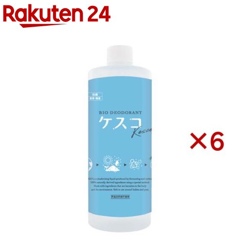 �Х����ý��� ������ ������(500ml��6���å�)�ڥ�����(KESCO)��