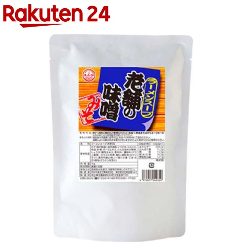 お店TOP＞フード＞調味料・油＞その他調味料＞ラーメン用調味料＞老舗の味噌 (1kg)【老舗の味噌の商品詳細】信州の赤味噌と麦味噌をベースに、濃厚な豚ガラエキスと焙煎ごまをブレンドして、奥深いスープに仕上げました。【使用方法】約7〜8倍に薄めてご使用ください。(本品1：熱湯またはがらスープ6〜7)お好みにより使用量を加減してください。【召し上がり方】茹でた中華麺を丼に、約7〜8倍に薄めてご使用ください。(本品1：熱湯またはがらスープ6〜7)お好みにより使用量を加減してください。【品名・名称】ラーメンスープ(希釈用)【老舗の味噌の原材料】みそ(国内製造)、食用油脂、いりごま、にんにく、食塩、砂糖、ポークエキス、たん白加水分解物、しょうが、酵母エキス、香辛料／調味料(アミノ酸等)、カラメル色素、香料、増粘剤(キサンタン)、香辛料抽出物、(一部に小麦・ごま・大豆・豚肉・ゼラチンを含む)【栄養成分】100g当たりエネルギー：230kcal、たんぱく質：11.2g、脂質：13.3g、炭水化物：16.3g、食塩相当量：12.1g(推定値)【アレルギー物質】小麦、ごま、大豆、豚肉、ゼラチン【保存方法】直射日光を避け、冷暗所で保存してください。【原産国】日本【ブランド】あみ印食品【発売元、製造元、輸入元又は販売元】あみ印食品工業株式会社リニューアルに伴い、パッケージ・内容等予告なく変更する場合がございます。予めご了承ください。あみ印食品工業株式会社0120-014-184広告文責：楽天グループ株式会社電話：050-5577-5043[調味料/ブランド：あみ印食品/]