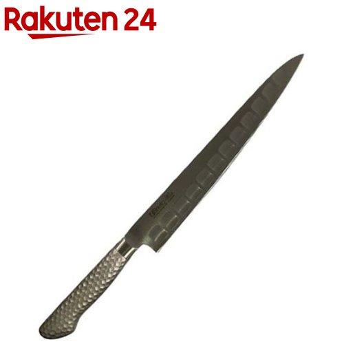 お店TOP＞ホーム＆キッチン＞調理器具＞包丁・ナイフ＞その他の包丁・ナイフ・はさみ＞Brieto M12PRO デポット加工 筋引包丁 270mm M1212 (1本)【Brieto M12PRO デポット加工 筋引包丁 270mm M1212の商品詳細】●料理、肉、魚などの調理。●プロの技術者により、本刃付けする前に研ぎなおしを容易にするため、水砥の荒砥・中砥を使用し、刃基を研ぎだしてあります。●1050度で焼き入れ後に、-73度以下に冷却する特別な処理により高い硬度と靭性を与え、切れ味を一段と高めてあります。●刀身とハンドルはすき間のない一体構造で非常に衛生的です。●ハンドル部を空洞にし、軽くていつまでも美観を保ち、18-8ステンレス鋼を使用し水・薬品等の高圧・高温殺菌洗浄を可能にした衛生的なハンドルです。●デポット加工により食材と刃の接触面積が減り、食材への抵抗が少なくなり切れ味がよくなります。【規格概要】刃渡り：270mm全長：405mm板厚：2.2mmステンレスモナカ構造デポット加工材質：刀身：モリブデンバナジウム鋼ハンドル：18-8ステンレス鋼【注意事項】・次亜塩素酸・塩素等での殺菌は使用しないでください。・用途以外に使用しないでください。・刃物ですので十分注意して使用ください。・お子様の手の届かない場所に保管してください。【原産国】日本【ブランド】Brieto【発売元、製造元、輸入元又は販売元】片岡製作所リニューアルに伴い、パッケージ・内容等予告なく変更する場合がございます。予めご了承ください。片岡製作所〒959-1202 新潟県燕市松橋198-10256-63-2816広告文責：楽天グループ株式会社電話：050-5577-5043[調理器具/ブランド：Brieto/]