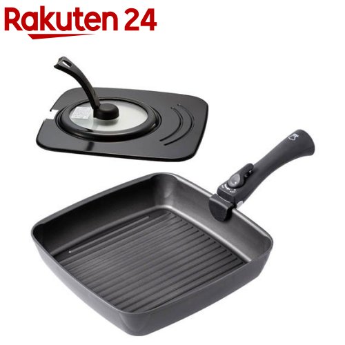 アイメディア チタンシェフ スクエアフライパン 専用蓋付き(1セット)【アイメディア】