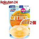 液体ブルーレット 除菌シトラス つけ替用 リフレッシングオレンジの香り(70ml 12個セット)【ブルーレット】