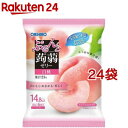 ぷるんと蒟蒻ゼリー パウチ 白桃(20g*6個入*24袋セット)【ぷるんと蒟蒻ゼリー】