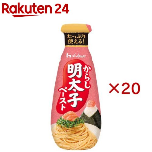 Rakuten - からし明太子ペースト(160g×20セット)【ハウス】