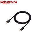 GR ^CvC P[u USB Type C to Type C 1.2m PD 60WΉ ubN(1)yGR(ELECOM)z