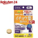 DHC イチョウ葉脳内α 20日分(60粒(18g)*6袋セット)【DHC サプリメント】