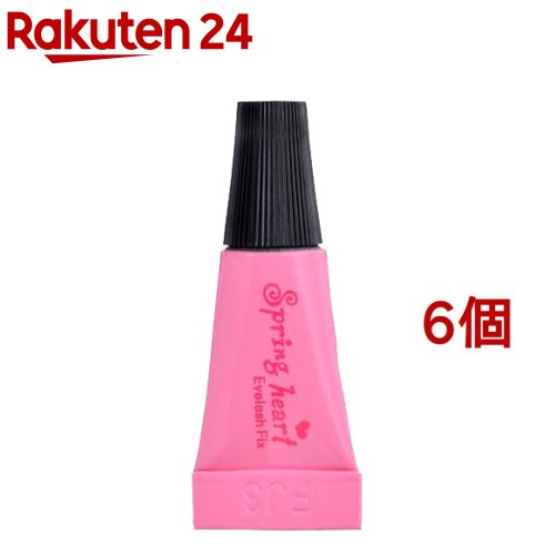 スプリングハート アイラッシュフィックス ブラック(6個セット)【スプリングハート】