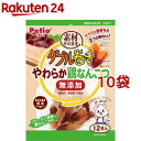 ペティオ ダブル巻き 素材そのまま 無添加 やわらか鶏なんこつ(12本入*10袋セット)