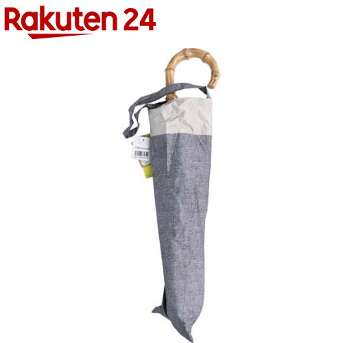 晴雨兼用ショートワイド傘 裏黒コーティング ダンガリー風切 チャコール×LBR(1本) 晴雨兼用ショートワイド傘 裏黒コーティング ダンガリー風切 チャコール×LBR(1本)