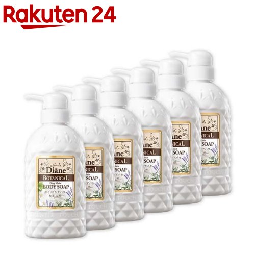 ダイアンボタニカル ボディソープ [ハニーオランジュの香り] ディープモイスト(500ml*6本セット)【ダイアンボタニカル】