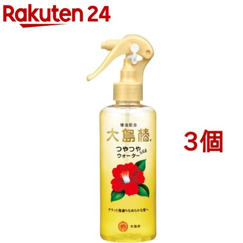 大島椿 つやつやになるヘアウォーター(180ml*3個セット)【大島椿シリーズ】[髪 パサツキ 静電気 乾燥 保湿 うるおい 無香料]