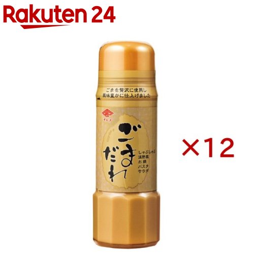 Sesame Dressing - チョーコー 本格派ごまだれ(200ml×12セット)【チョーコー】
