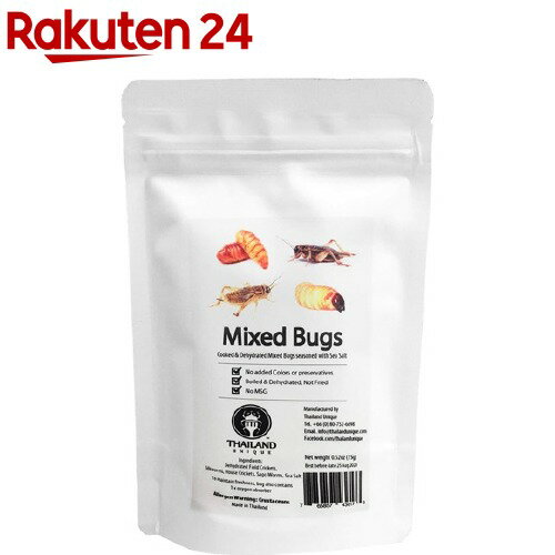 昆虫食 昆虫ミックス Mixed Bugs TIU0009(15g)【JRユニークフーズ (JR UNIQUE FOODS)】