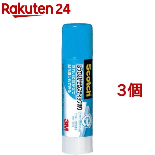 スコッチ はってはがせるスティックのり GR-A(7g 3コセット)