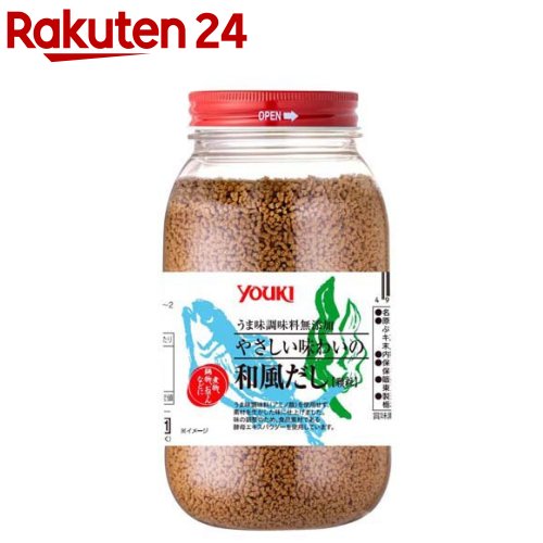 ユウキ食品 やさしい味わいの和風だし(400g)[大容量 かつお 鰹 昆布]のサムネイル