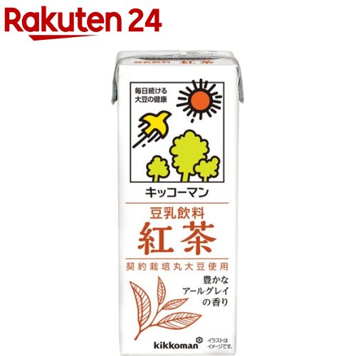 キッコーマン 豆乳飲料 紅茶(200ml*18