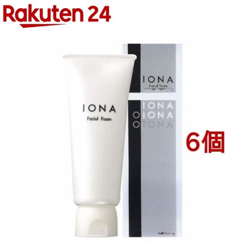 IONA - イオナ フェイシャルフォーム(100g*6個セット)【イオナ】[もっちり泡 くすみを落としてなめらか素肌]