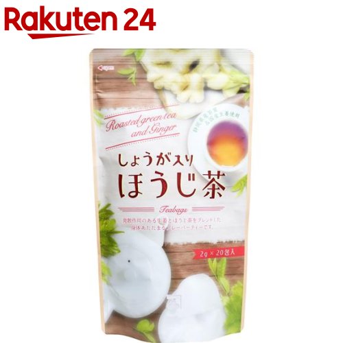 しょうが入りほうじ茶 ティーバッグ(2g*20包入) 1