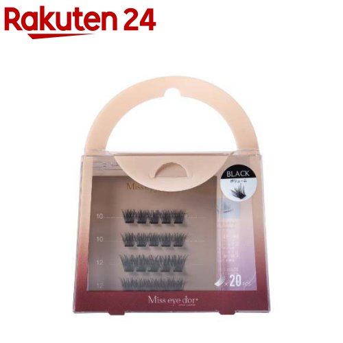 1秒まつエク ボリュームタイプ ブラック 10-12mm(20束)