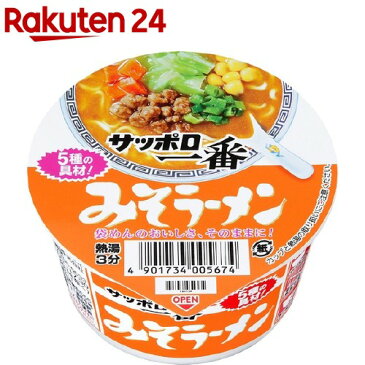 サッポロ一番 みそラーメン ミニどんぶり(1コ入)【サッポロ一番】