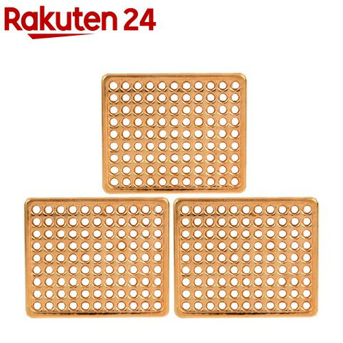 セフティー3 防虫銅鉢底 角 50mm*60mm(3枚入)【セフティー3】