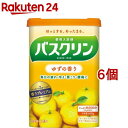 バスクリン ゆずの香り(600g*6個セット)【バスクリン】