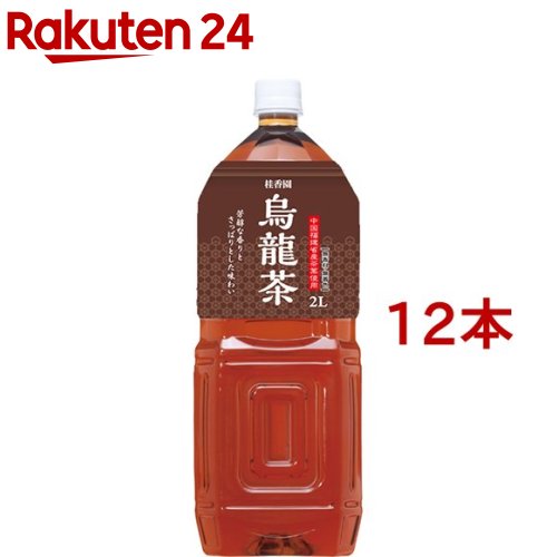 最安値 サーフビバレッジ 桂香園 烏龍茶 2l 6本入の価格比較