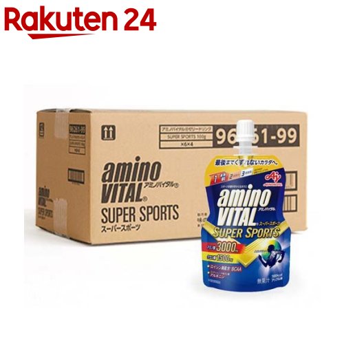  ߥΥХ를꡼ɥ ѡݡ SUPERSPORTS(100g*24)ڥߥΥХ(AMINO VIT...