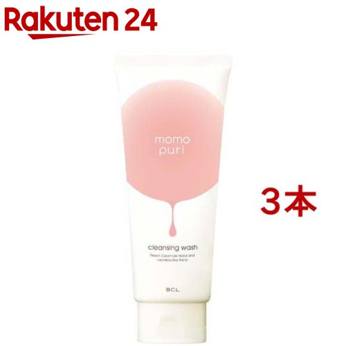 모모푸리 수분 클렌징 세안 (150g * 3 개 세트) [모모푸리]