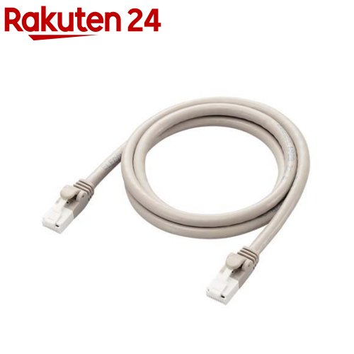 エレコム LANケーブル CAT6A 1m 高速 10Gbps ストレート 爪折れ防止 ライトグレー(1個)【エレコム(ELECOM)】 エレコム LANケーブル CAT6A 1m 高速 10Gbps ストレート 爪折れ防止 ライトグレー(1個)【エレコム(ELECOM)】