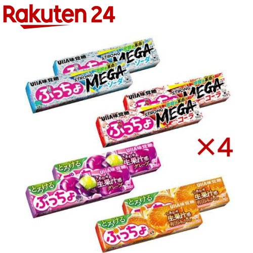 ぷっちょスティック アソート(4セット)