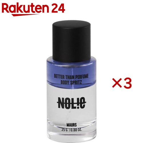 ノーライ ベターザンパフュームボディスプリッツ モール(25mL×3セット) ノーライ ベターザンパフュームボディスプリッツ モール(25mL×3セット)