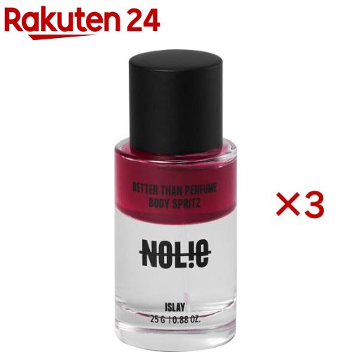 ノーライ ベターザンパフュームボディスプリッツ アイラ(25mL×3セット)