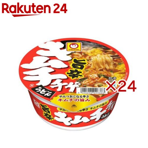 旨辛キムチチゲうどん ケース(12個入×2セット(1個81g))【マルちゃん】