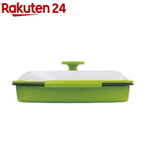 レンジで焼ケール 角型 レンジ調理器 焼き魚 TKSM-33(1個)のサムネイル