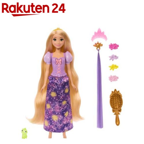 ディズニープリンセス あそぶとキラッとひかる！ラプンツェル ドール JHL46(1セット)【ディズニープリンセス（Disney Princess）】[ディズニープリンセス 人形 ドール ごっこ遊び]
