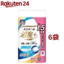 エリエール 消臭 しっかり香る フレッシュクリアの香り たっぷり長持ち ダブル(12ロール入 6袋セット)【エリエール】