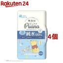 エリエール Puana(ピュアナ) ウエットティシュー 純水99％ 本体(60枚入*4個セット)