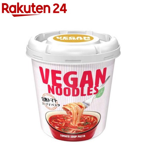 ニュータッチ ヴィーガンヌードル 完熟トマトスープデパスタ(57g*12個入)