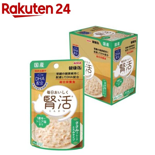 国産 健康缶パウチ ささみフレーク とろみタイプ(40g*1